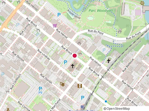 Location of Brasa Grill at 210 Rue Brock, Drummondville