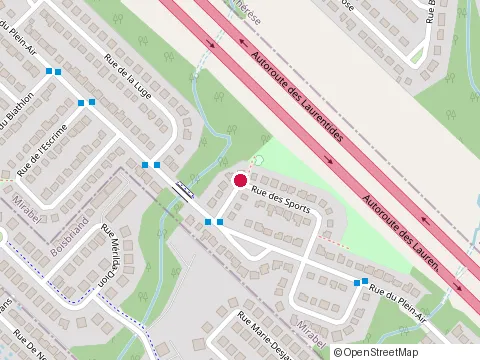 Location of Brasco Entrepreneur Général at 10140 Rue du Plein-Air, Mirabel