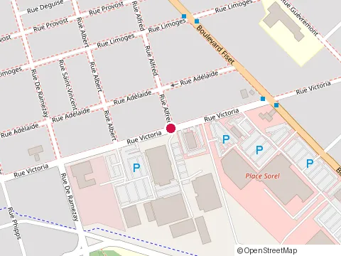 Location of Brasserie au 207 Inc at 207 Rue Victoria, Sorel-Tracy