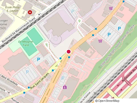 Location of Brasserie Bon Voyage at 6811 Rue Saint-Jacques, Montréal