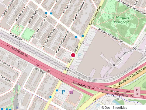 Location of Brasserie Capri at 2687 Wellington St, Montréal