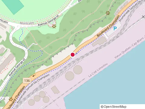 Location of Brasserie l'Escale at 900 boulevard Champlain, Québec