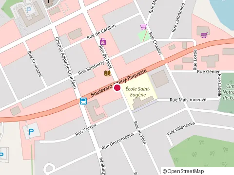 Location of Brasserie le Bistro Resto Pub at 489 Bd Albiny Paquette, Mont-Laurier
