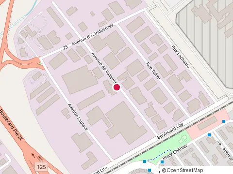 Location of Brasseurs P R (les) at 1225  avenue de Valleyfield, Laval