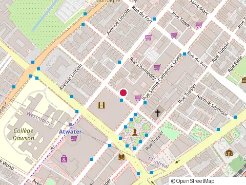 Location of Bridge Payment at 1445 Rue Lambert-Closse, Montréal