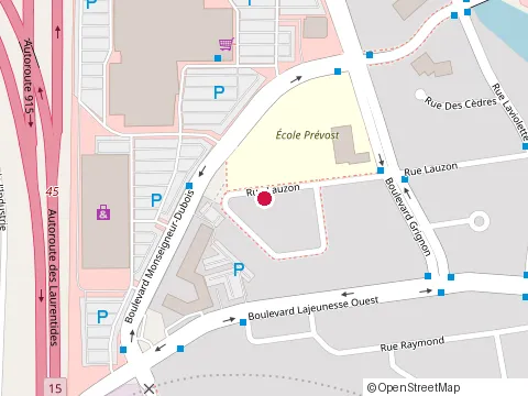 Location of Briere A Transport & Excavation at 132 Rue Lauzon, Saint-Jérôme