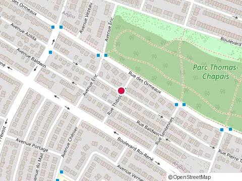 Location of Brigitte Sabourin Cge Inc at 5700 Rue Pierre-Tétreault, Montréal