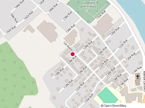 Location of Brique Gaston Poulin Inc (la) at 206 12E Av, Beauceville