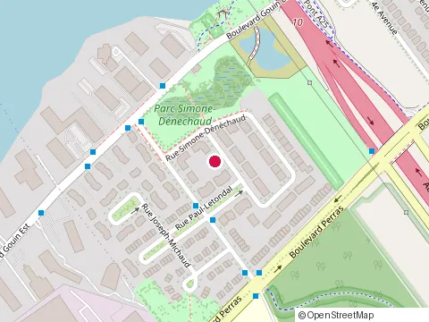Location of Brisson Financial Inc at 12606 Rue Gertrude-Gendreau, Montréal