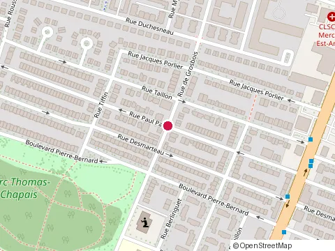 Location of Brisson Girard & Assoc at 5005 Rue Paul-Pau, Montréal
