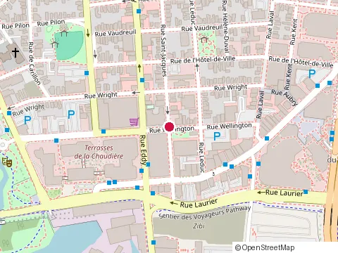 Location of Broccolini at 25 Rue Saint-Jacques, Gatineau