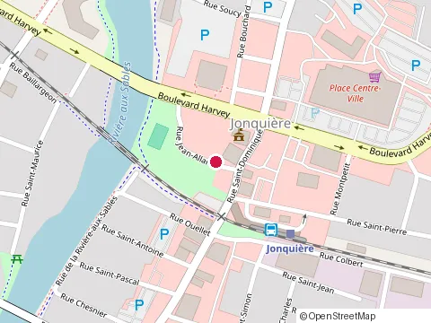 Location of Brochetterie aux Pignons Verts at 3935 Rue Jean-Allard, Jonquière