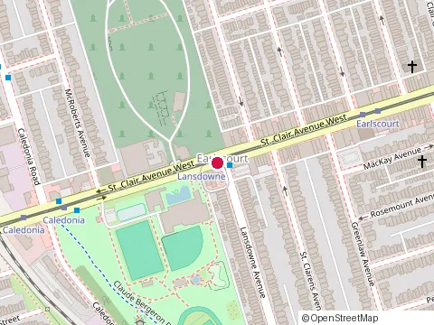 Location of Step Up Massage & Rehab - Yonge & St. Clair at 45 St Clair Ave W Suite#102, Toronto