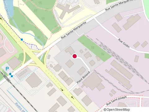 Location of Brousseau Roger Enr at 870 Place Boland, Trois-Rivières