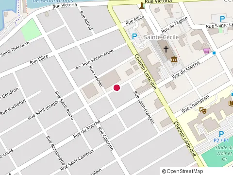 Location of Brulerie Emma at 33 Rue Saint-Joseph, Salaberry-de-Valleyfield