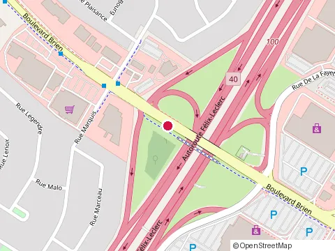 Location of Brulerie St-Denis Repentigny at 226 Boulevard Brien, Repentigny