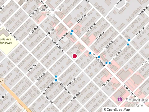 Location of Bruneau Norman at 570 117E Rue, Shawinigan