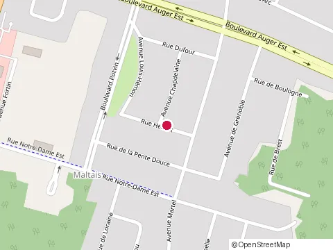 Location of Bruno Verreault at 631 avenue Chapdelaine S, Alma