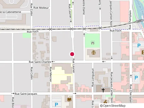 Location of Bt Construction at 308 Rue Laurier, Saint-Jean-sur-Richelieu