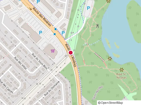Location of Bubble Tea Shop at Sushi Shop 1855 Rte des Rivières Local 110B, Lévis