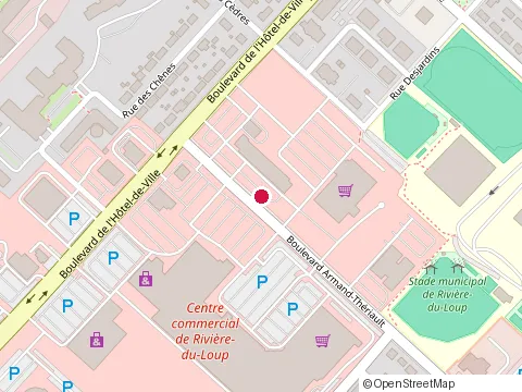 Location of Bubble Tea Shop at 295 Boulevard Armand-Thériault, Rivière-du-Loup