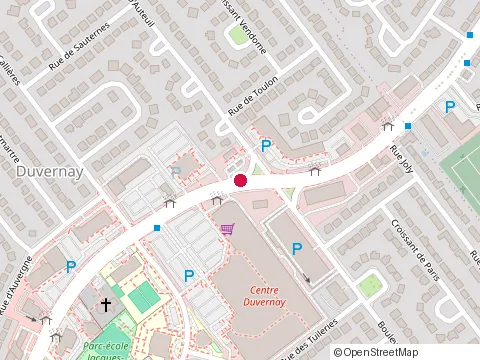 Location of Bubble Tea Shop at Boulevard de la Concorde E, Laval