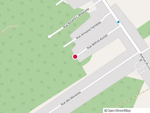 Emplacement de Buffet Carougeois au 2027 boulevard Auclair, Québec