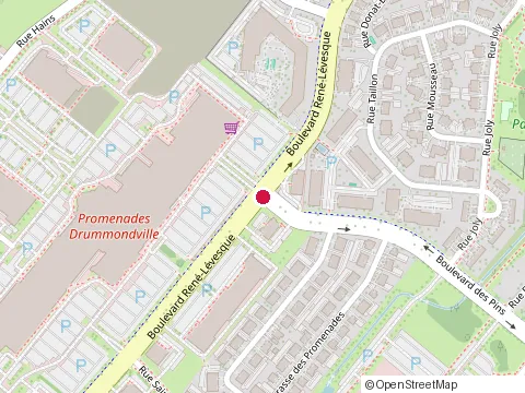 Location of Buffet Chinois Drummondville at 750 René-Lévesque Blvd, Drummondville