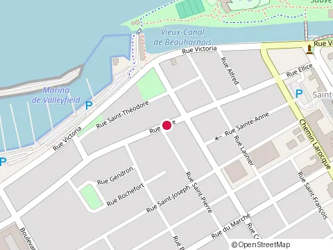 Location of Buffet le Joyeux Gaulois at 83 Rue Ellice, Salaberry-de-Valleyfield