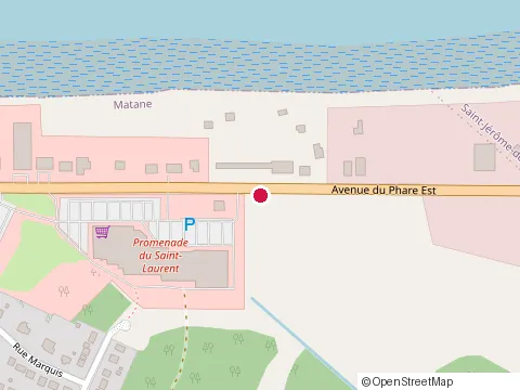 Location of Buffet Royal de Chine at 595 avenue du Phare E, Matane