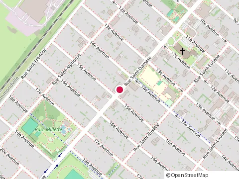 Location of Buffet St-Damase at 209 Rue Saint-Damase, Drummondville