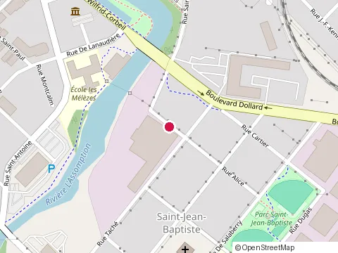 Location of Building Products Canada Corporation at 351 Rue Alice, Joliette