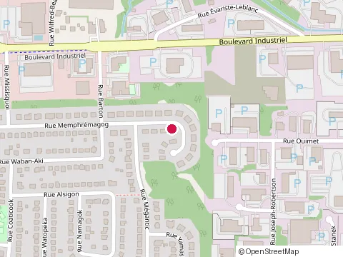 Location of Bumper To Bumper-Pièces d'Auto at 310 Rue Barton, Sherbrooke