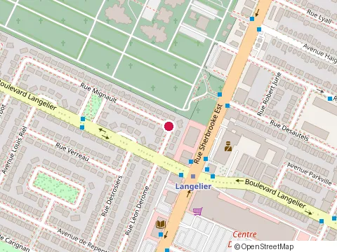 Location of Bureau de Traduction Officielle Agréée Arabe Français - Montréal at 5037 Rue Mignault, Montréal