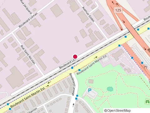 Location of Burger Vibes at 3954 Bd Leman, Laval