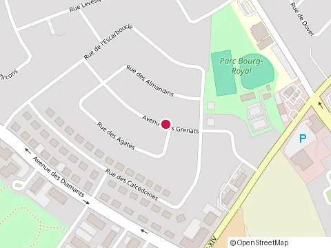 Location of Burt Brassard Cpa Inc at 837 Avenue des Grenats, Québec