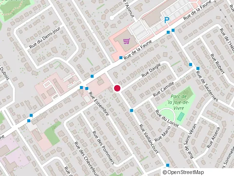 Location of Bv Hobby at 1435 Suite 105 de la Faune Entré du Par la Rue Vaillancourt, Québec