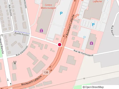 Location of Bvizion at 815 Rue de Parfondeval, Baie-Comeau