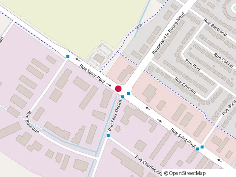 Location of Bwrap at 408 Rue Saint-Paul, Repentigny