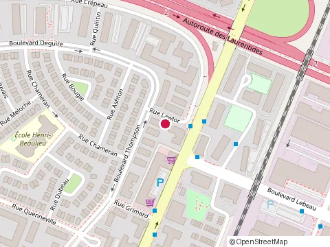 Location of Byblos Renovation at 1000 Rue Lawlor, Saint-Laurent