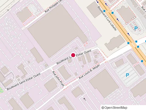 Location of Bycigolf at 4295 Boulevard Saint-Elzéar O, Laval