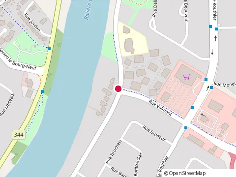 Location of C I M E at 957 Rue Descartes, Repentigny