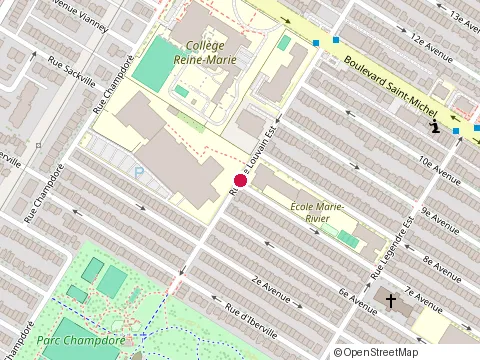 Location of C S d M Louis-Joseph Papineau at 2901 Louvain E, Montréal