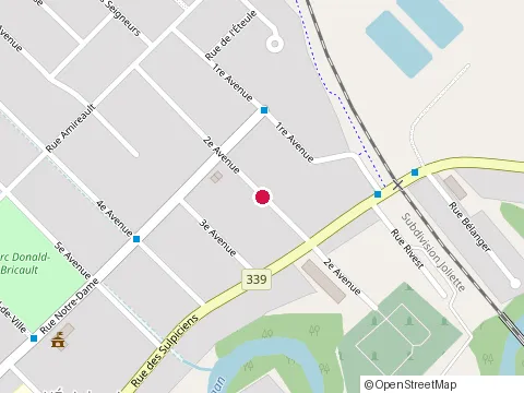 Emplacement de C. Lebeau & Fils Inc au 11 2E Avenue, L'Épiphanie