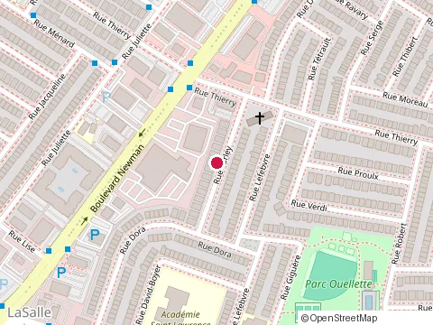 Location of C.B.A. Expert Maçons Inc. at 7993 Rue Turley, LaSalle