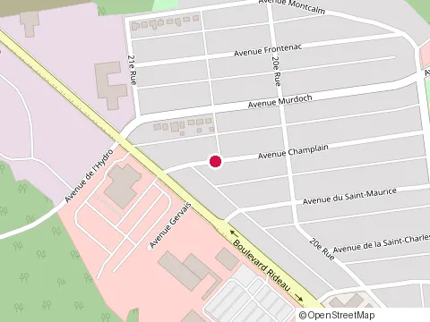 Location of C.M. Acoustique Inc at 372 boulevard Rideau, Rouyn-Noranda