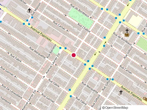 Location of Ça Décoiffe at 5049 Avenue Papineau, Montréal