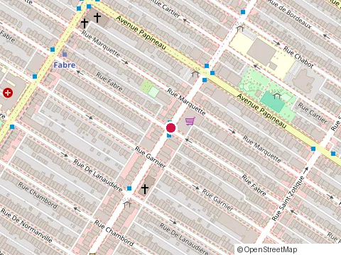 Location of Cabanas Restaurant et Pupuseria at 1453 Rue Bélanger, Montréal