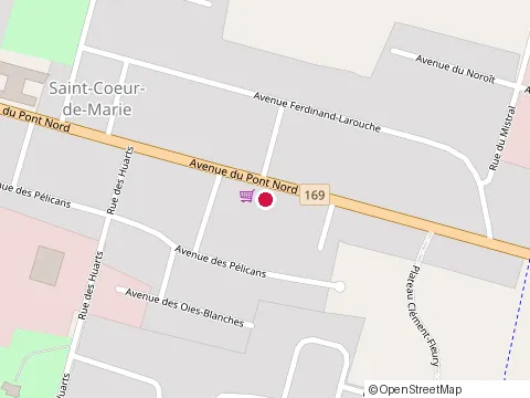 Location of Cabane À Patates at 5471 Avenue du Pont N, Alma