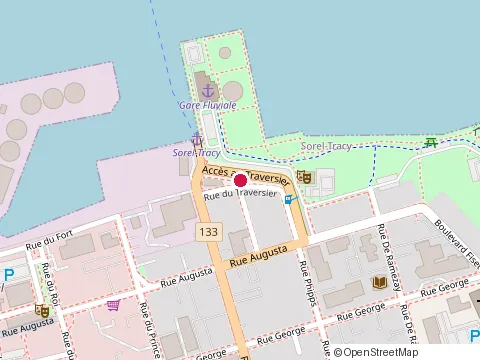 Location of Cabaret les Années Folles at 143 Rue du Traversier, Sorel-Tracy